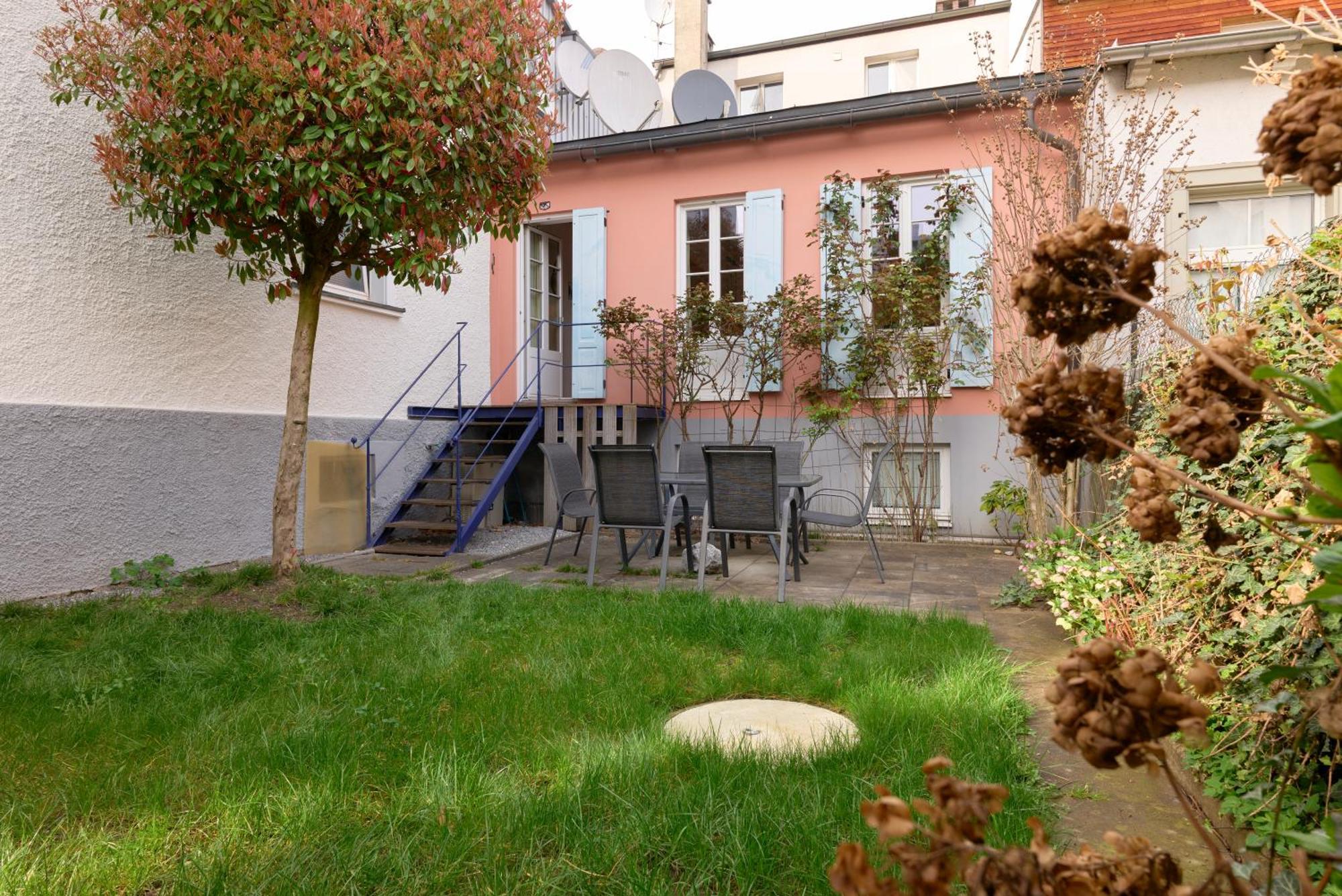 Stilvolle Gartenterrassenwohnung Mitten In Bregenz Buitenkant foto