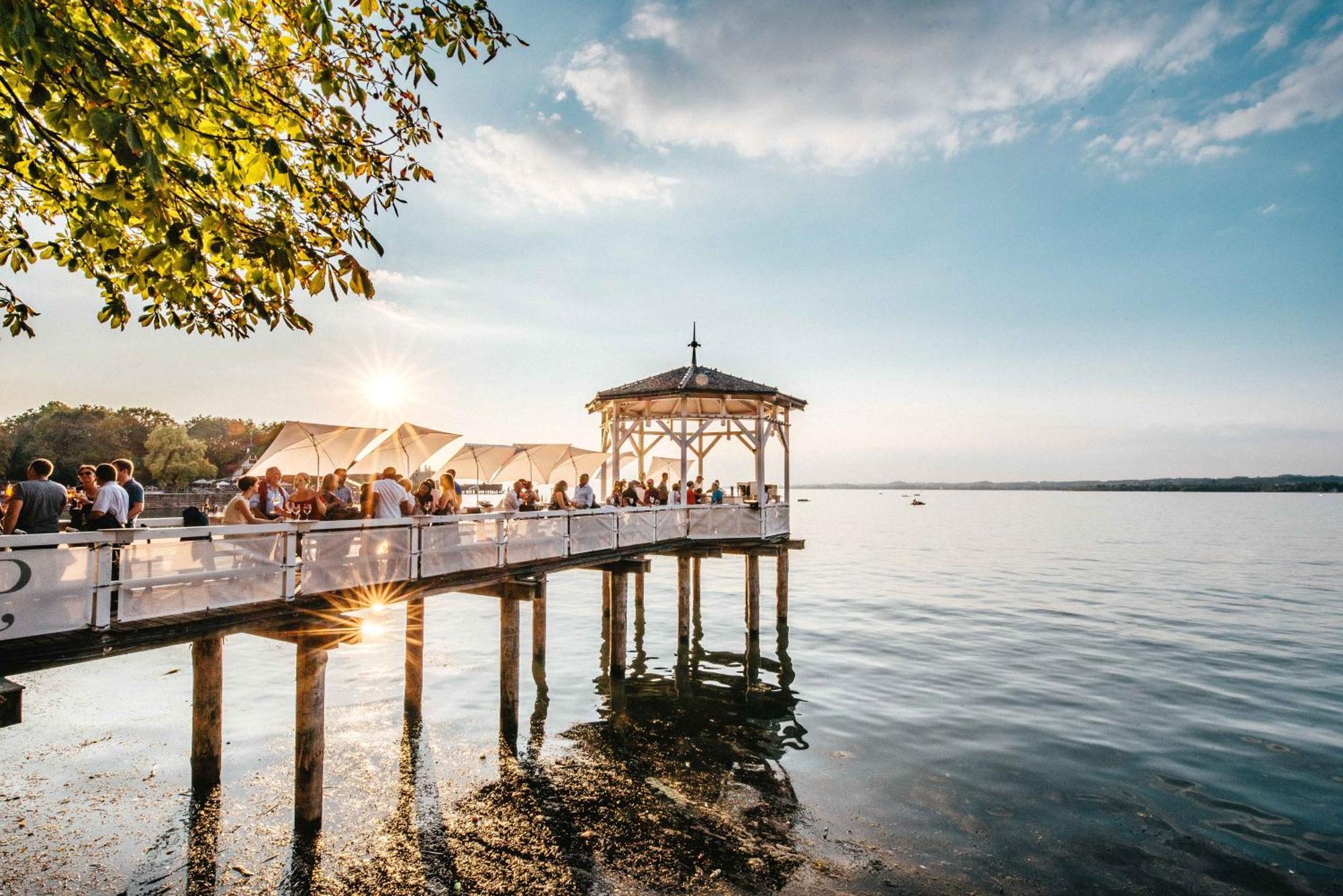 Stilvolle Gartenterrassenwohnung Mitten In Bregenz Buitenkant foto