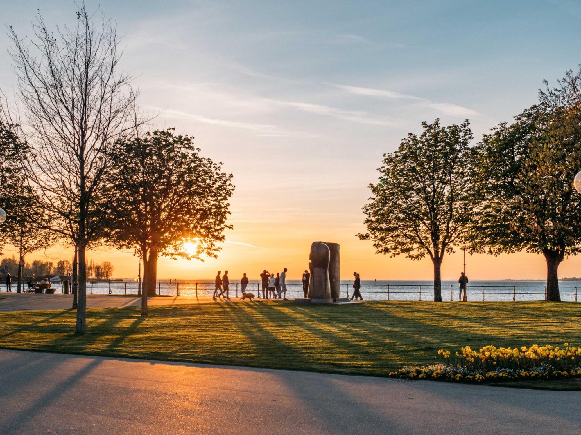 Stilvolle Gartenterrassenwohnung Mitten In Bregenz Buitenkant foto